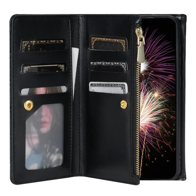 BKS-002 For Xiaomi Redmi Note 13 Pro 5G / Poco X6 5G Shoulder Bag Phone Stand Case PU Leather Wallet Purse