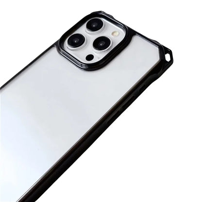 For iPhone 14 Pro Max TPU Case with Thin Lanyard Reinforced Corner Clear Back Phone Cover
