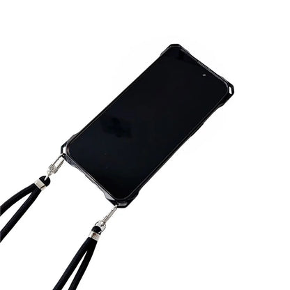 For iPhone 15 Pro Max Clear Case Reinforced Corner TPU Phone Cover with Hanging String