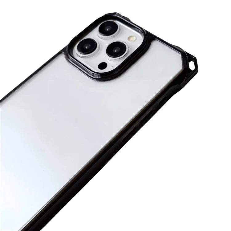 For iPhone 15 Pro Max Clear Case Reinforced Corner TPU Phone Cover with Hanging String