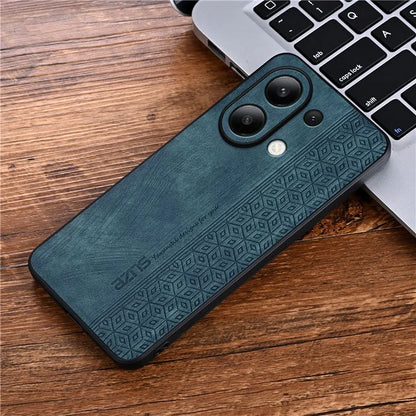 AZNS For Xiaomi Redmi Note 13 4G Case Anti-Scratch PU Leather Coated TPU Phone Cover