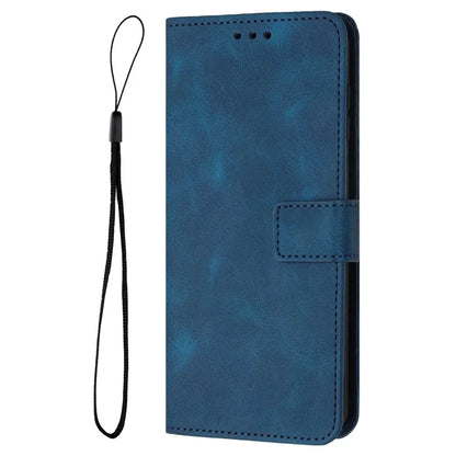 For Samsung Galaxy A15 5G Drop Protection Case Skin-touch PU Leather Phone Stand Cover