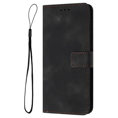 For Samsung Galaxy A15 5G Drop Protection Case Skin-touch PU Leather Phone Stand Cover