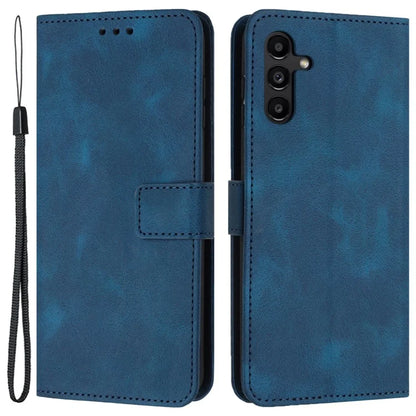 For Samsung Galaxy A05s 4G Stand Phone Case Skin-touch PU Leather Anti-Scratch Mobile Phone Cover