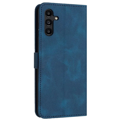 For Samsung Galaxy A05s 4G Stand Phone Case Skin-touch PU Leather Anti-Scratch Mobile Phone Cover