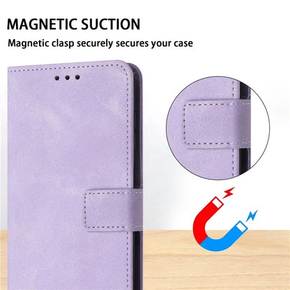 For Samsung Galaxy A05s 4G Stand Phone Case Skin-touch PU Leather Anti-Scratch Mobile Phone Cover