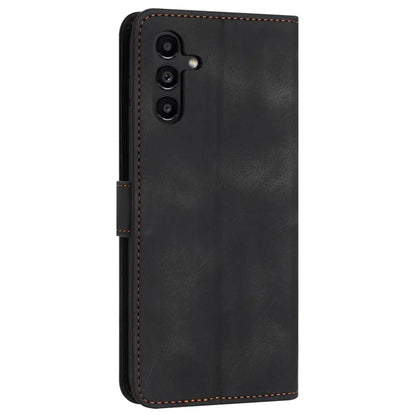 For Samsung Galaxy A05s 4G Stand Phone Case Skin-touch PU Leather Anti-Scratch Mobile Phone Cover