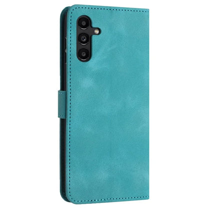 For Samsung Galaxy A05s 4G Stand Phone Case Skin-touch PU Leather Anti-Scratch Mobile Phone Cover