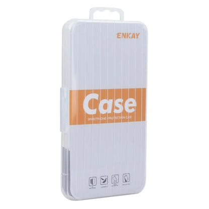 ENKAY HAT PRINCE For OnePlus Ace 3 5G / 12R 5G Clear Case Four Corners Reinforced Anti-Slip Strip Edge TPU Phone Cover