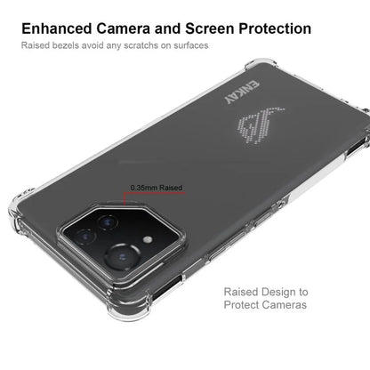 ENKAY HAT PRINCE For Asus ROG Phone 8 5G / Phone 8 Pro 5G Cell Phone Cases Thickened Corners Clear Phone Protector