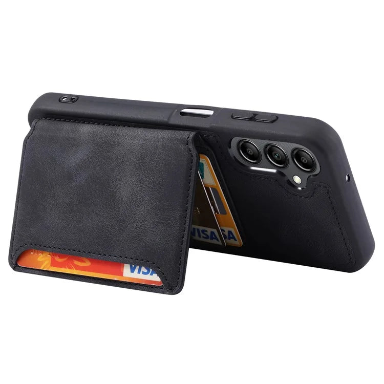 For Samsung Galaxy A25 5G (Global) (161.0 x 76.5 x 8.3mm) Case  Leather+TPU Phone Wallet Cover