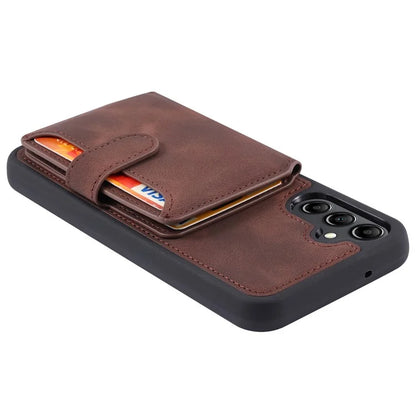 For Samsung Galaxy A25 5G (Global) (161.0 x 76.5 x 8.3mm) Case  Leather+TPU Phone Wallet Cover