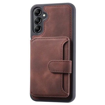 For Samsung Galaxy A25 5G (Global) (161.0 x 76.5 x 8.3mm) Case  Leather+TPU Phone Wallet Cover