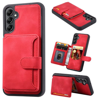 For Samsung Galaxy A25 5G (Global) (161.0 x 76.5 x 8.3mm) Case  Leather+TPU Phone Wallet Cover