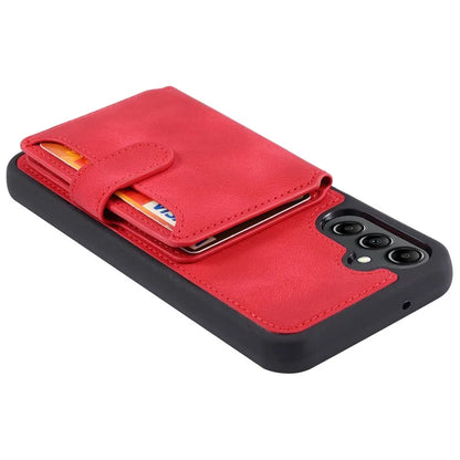 For Samsung Galaxy A25 5G (Global) (161.0 x 76.5 x 8.3mm) Case  Leather+TPU Phone Wallet Cover