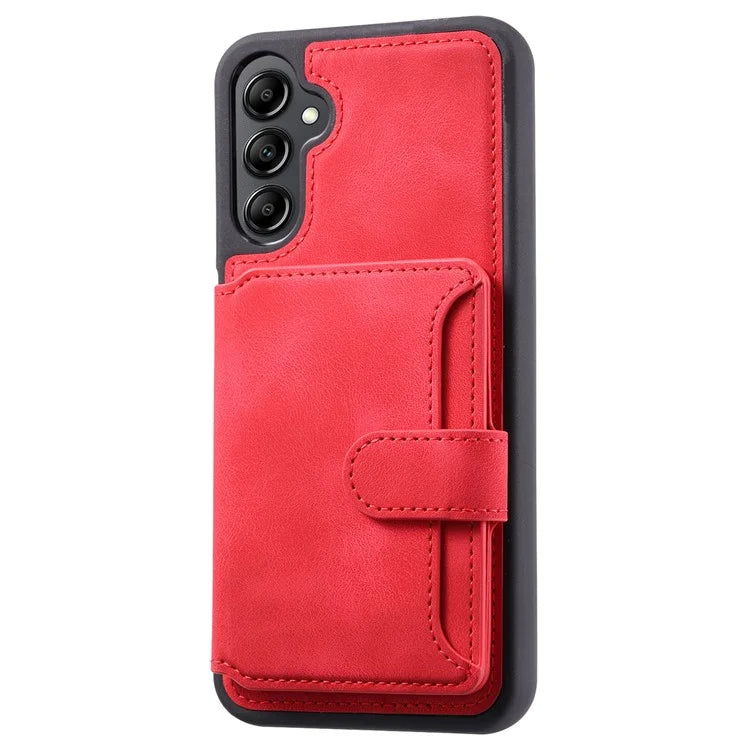 For Samsung Galaxy A25 5G (Global) (161.0 x 76.5 x 8.3mm) Case  Leather+TPU Phone Wallet Cover