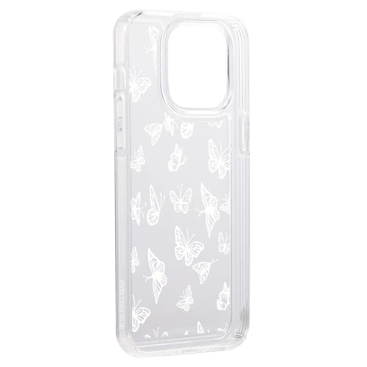 For iPhone 15 Pro Max Case Soft TPU Butterfly Pattern Printing Phone Cover