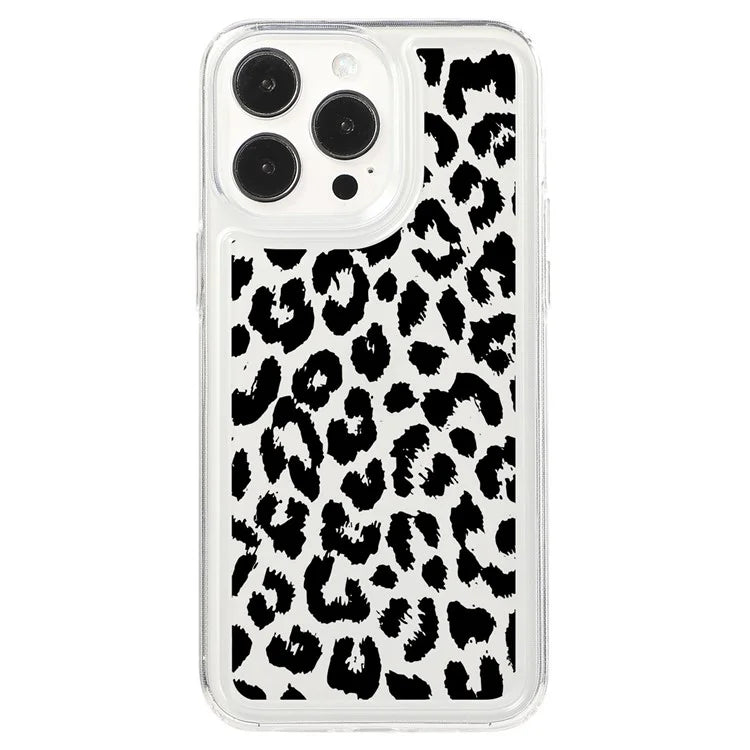For iPhone 15 Pro TPU Case Pattern Printing Shockproof Airbag Phone Cover