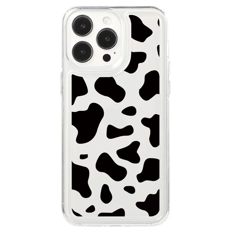 For iPhone 15 Pro TPU Case Pattern Printing Shockproof Airbag Phone Cover