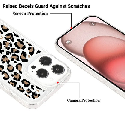 For iPhone 15 Pro TPU Case Pattern Printing Shockproof Airbag Phone Cover