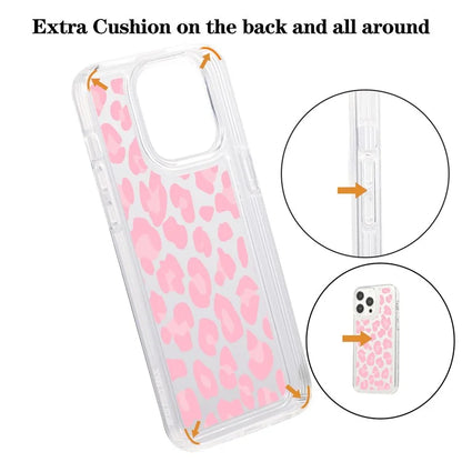 For iPhone 15 Pro TPU Case Pattern Printing Shockproof Airbag Phone Cover