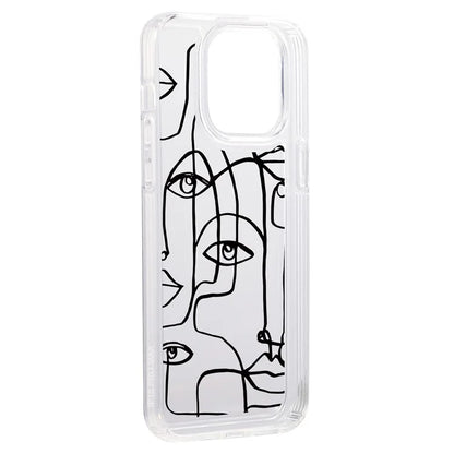 For iPhone 15 Pro TPU Case Pattern Printing Shockproof Airbag Phone Cover