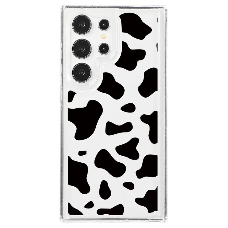 For Samsung Galaxy S24 Ultra Case Pattern Print Design TPU Shockproof Phone Cover