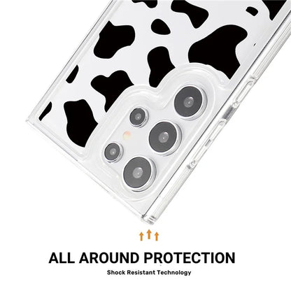 For Samsung Galaxy S24 Ultra Case Pattern Print Design TPU Shockproof Phone Cover