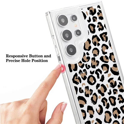 For Samsung Galaxy S24 Ultra Case Pattern Print Design TPU Shockproof Phone Cover