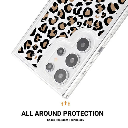 For Samsung Galaxy S24 Ultra Case Pattern Print Design TPU Shockproof Phone Cover