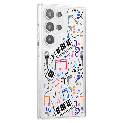For Samsung Galaxy S24 Ultra Case Pattern Print Design TPU Shockproof Phone Cover