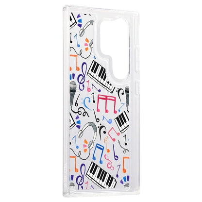 For Samsung Galaxy S24 Ultra Case Pattern Print Design TPU Shockproof Phone Cover
