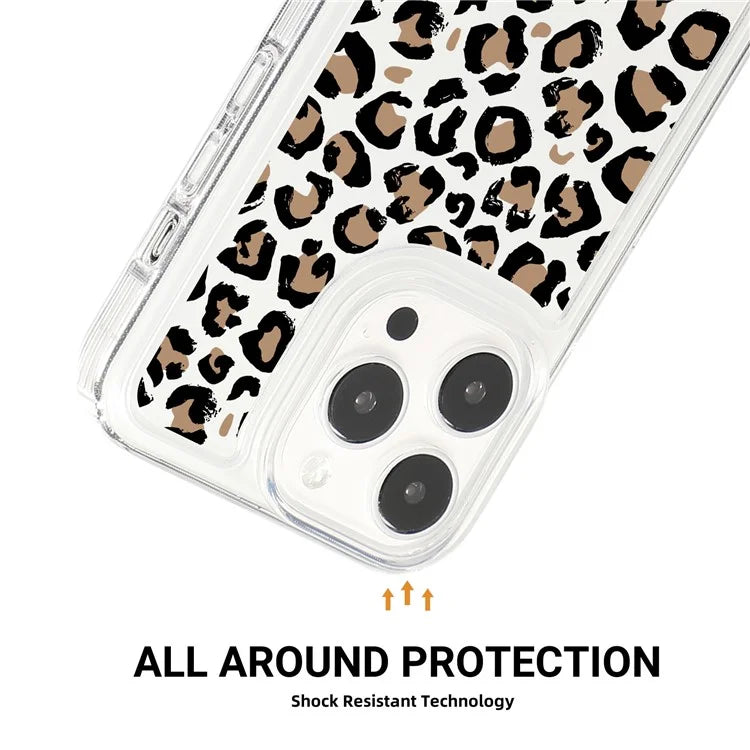 For iPhone 15 Pro Max Case TPU Airbag Anti-Drop Phone Cover Pattern Printing