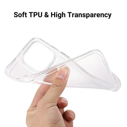 For iPhone 15 Pro Max TPU Case Drop-proof Airbag Protection Back Phone Cover
