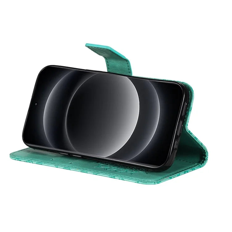 KT Imprinting Flower Series-1 For Xiaomi 14 Ultra Case Leather Wallet Phone Cover with Stand