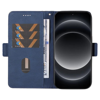 For Xiaomi 14 Ultra Case Imprinted Rhombus Grid Pattern Wallet Phone Cover