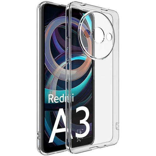 IMAK UX-5 Series For Xiaomi Redmi A3 Case Slim Fit Crystal Clear TPU Phone Cover