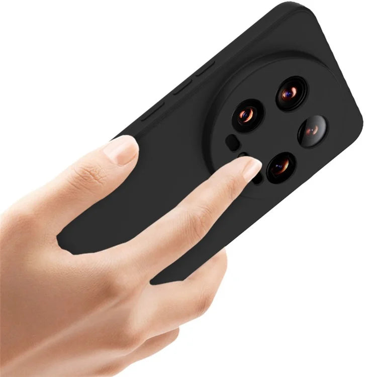 IMAK UC-4 Series for Xiaomi 14 Ultra Slim Case Straight Edge Soft TPU Phone Cover