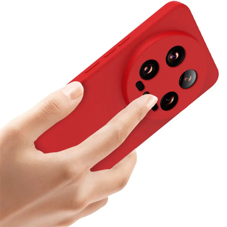 IMAK UC-4 Series for Xiaomi 14 Ultra Slim Case Straight Edge Soft TPU Phone Cover