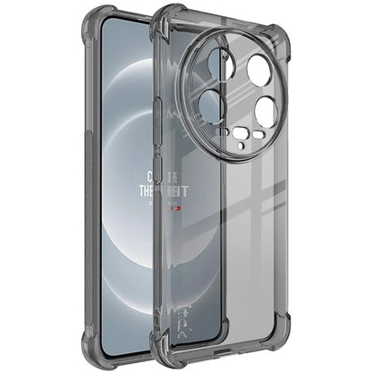 IMAK For Xiaomi 14 Ultra Case Airbag Drop Protection TPU Phone Cover Black