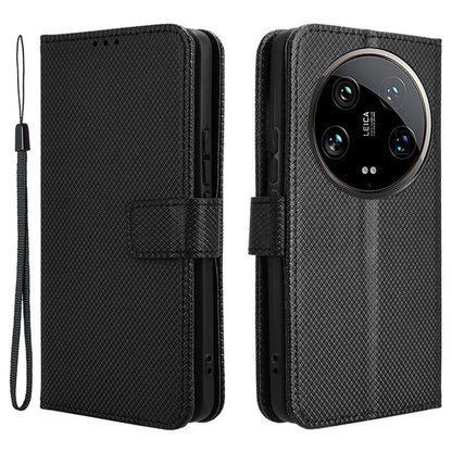 For Xiaomi 14 Ultra Case Card Holders Leather+TPU Full Protection Phone Cover