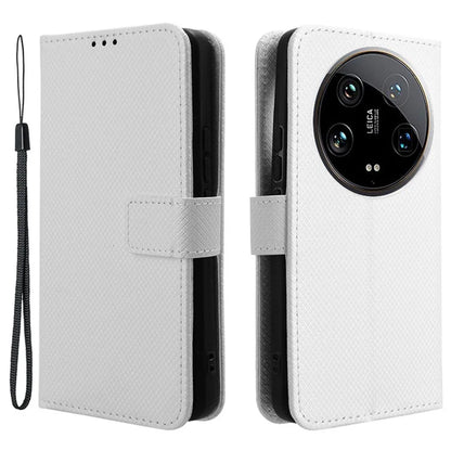 For Xiaomi 14 Ultra Case Card Holders Leather+TPU Full Protection Phone Cover