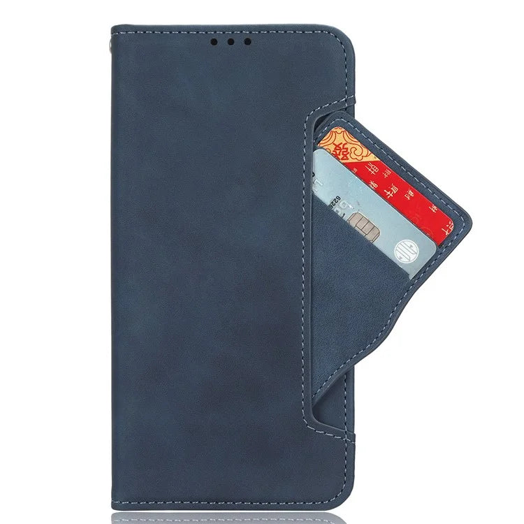 For Xiaomi 14 Ultra Case with Multiple Card Holders TPU Interior Protective PU Leather Cover