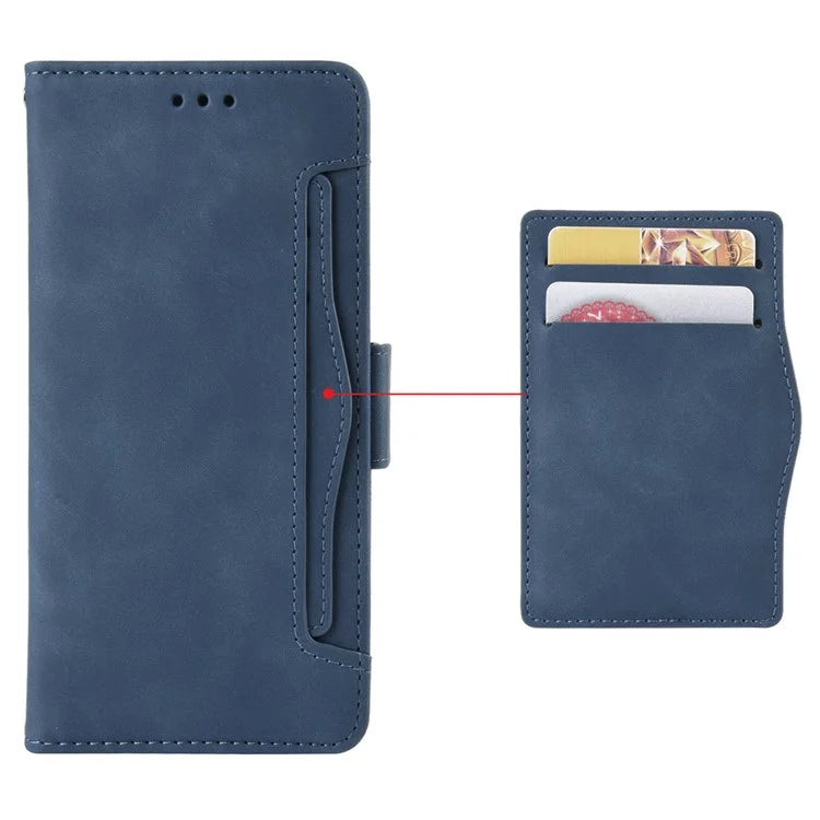 For Xiaomi 14 Ultra Case with Multiple Card Holders TPU Interior Protective PU Leather Cover