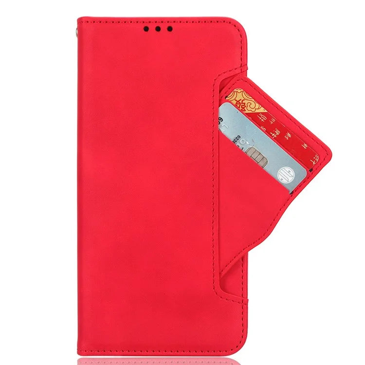 For Xiaomi 14 Ultra Case with Multiple Card Holders TPU Interior Protective PU Leather Cover