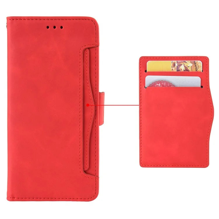 For Xiaomi 14 Ultra Case with Multiple Card Holders TPU Interior Protective PU Leather Cover