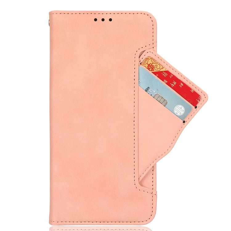 For Xiaomi 14 Ultra Case with Multiple Card Holders TPU Interior Protective PU Leather Cover