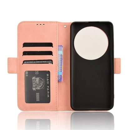 For Xiaomi 14 Ultra Case with Multiple Card Holders TPU Interior Protective PU Leather Cover