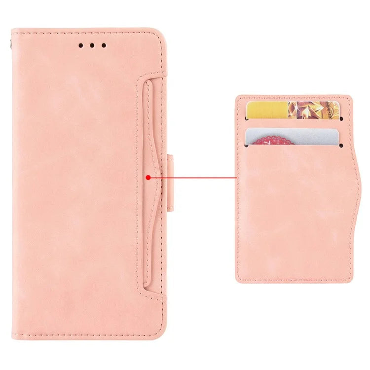 For Xiaomi 14 Ultra Case with Multiple Card Holders TPU Interior Protective PU Leather Cover