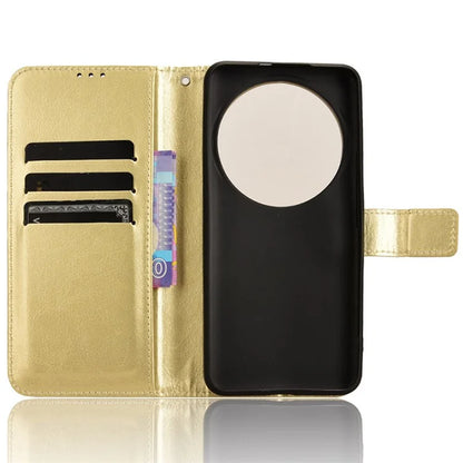 For Xiaomi 14 Ultra Leather Cover Wallet Crazy Horse Texture Shockproof Phone Case